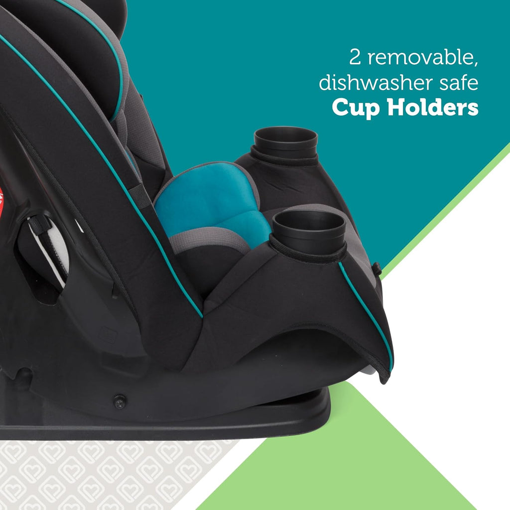 Grow and Go All-in-One Convertible Car Seat, Rear Facing, 5-40 lbs, Forward Facing (30–65 lbs), High Back Booster Seat 40-100 pounds