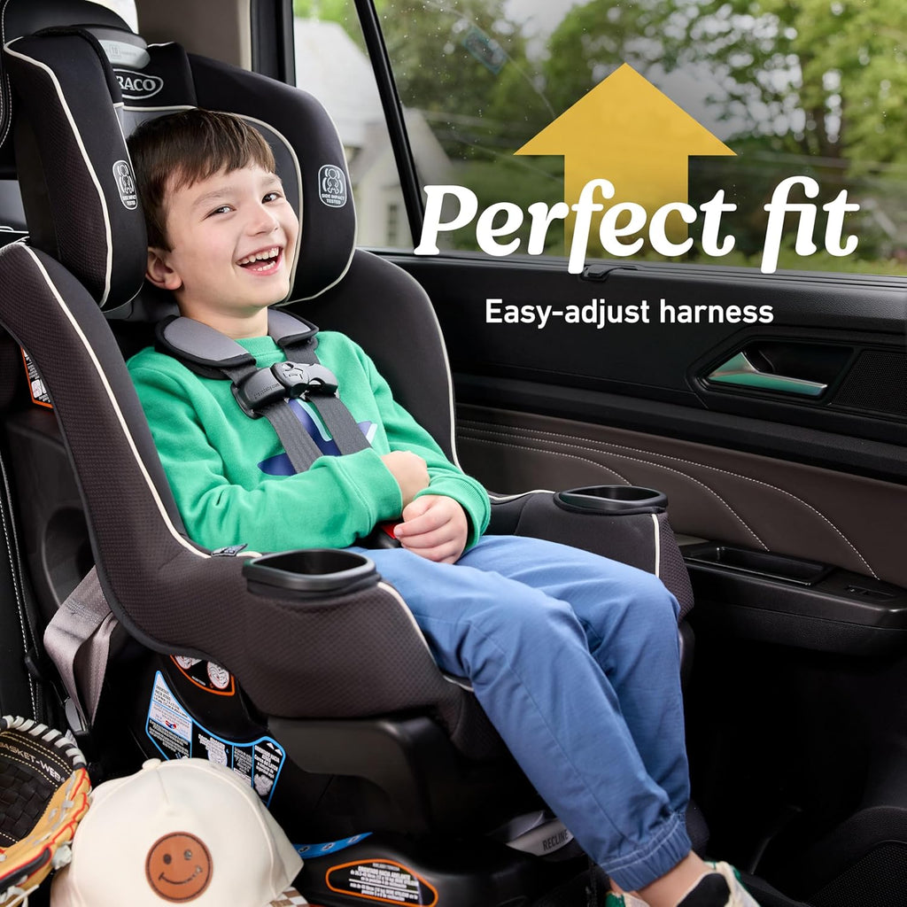Baby  Car Seat, Rear and Forward Facing Car Seat with Adjustable Extension Panel for Extra Legroom, Great Gift for Baby Shower or Baby Registry