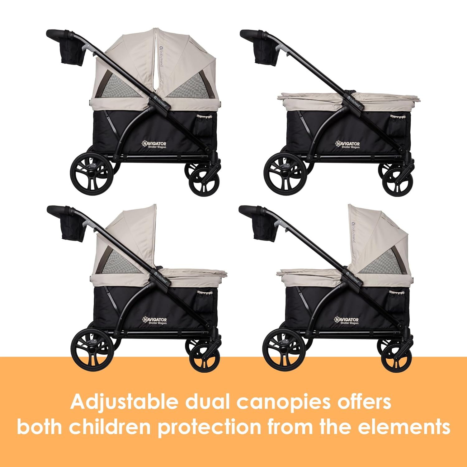 Baby Trend Navigator 2-in-1 Stroller Wagon