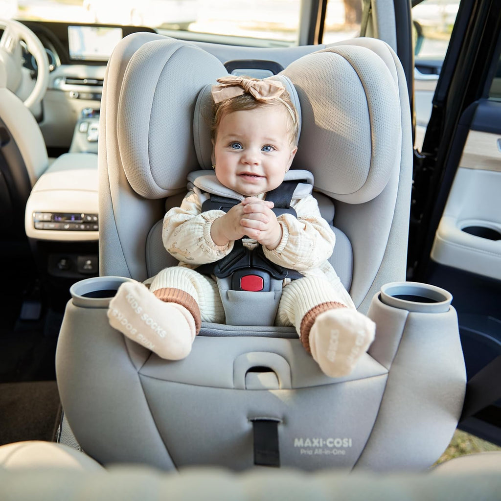 All-in-One Convertible Car Seat, Infant to Toddler Car Seat, Easy-Install Harness, Machine-Washable Cover, 5-100 lbs