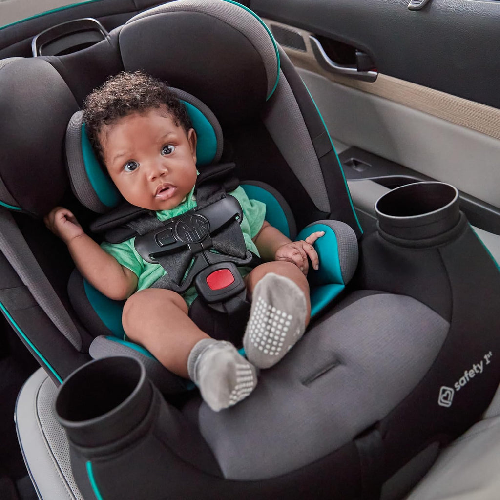 Grow and Go All-in-One Convertible Car Seat, Rear Facing, 5-40 lbs, Forward Facing (30–65 lbs), High Back Booster Seat 40-100 pounds