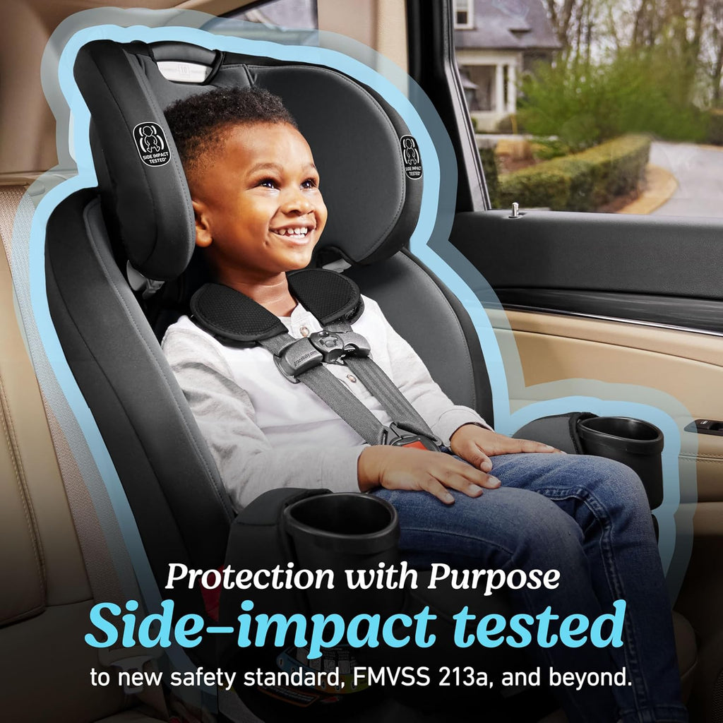 Car Seat - Highback Booster, Forward & Rear Facing Modes, Suitable from Newborn to Preschooler