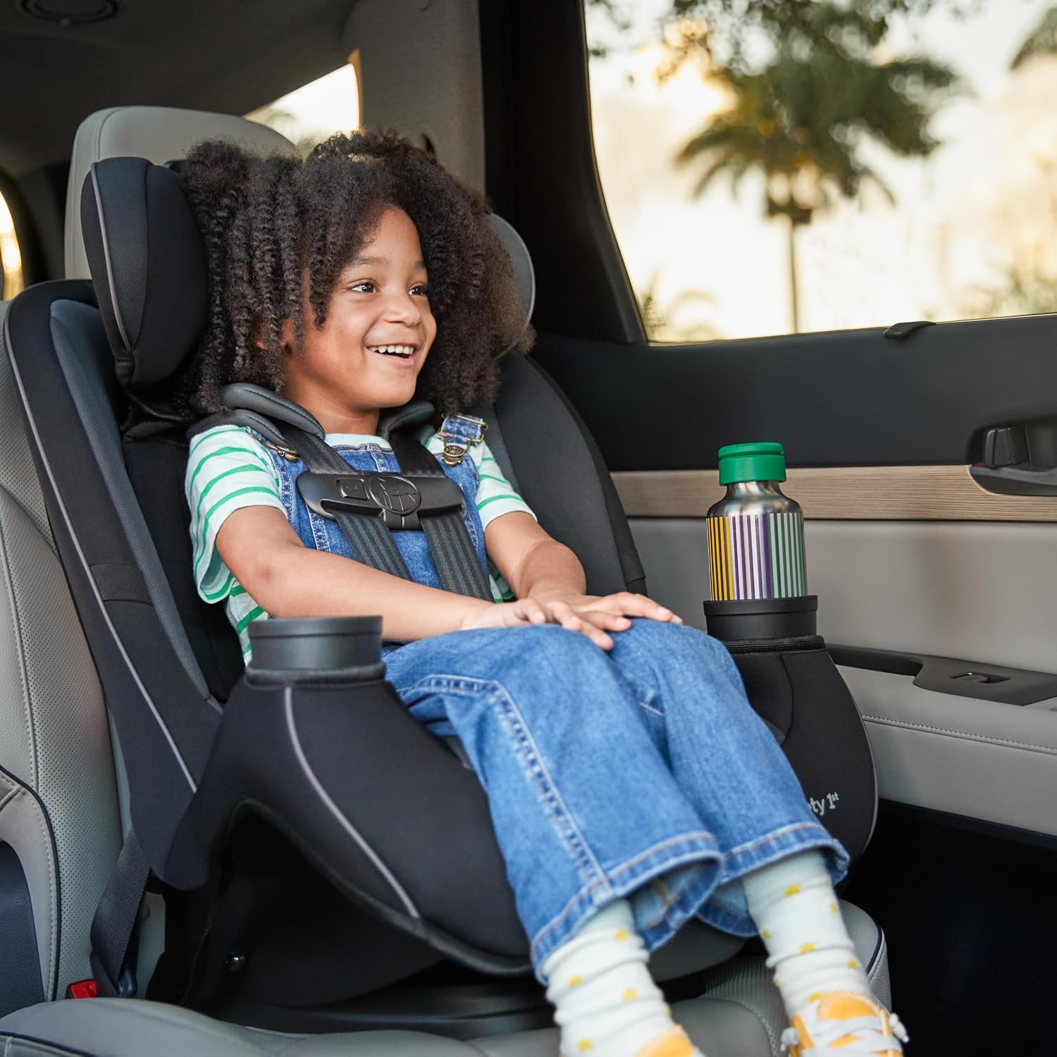 Grow and Go All-in-One Convertible Car Seat, Rear Facing, 5-40 lbs, Forward Facing (30–65 lbs), High Back Booster Seat 40-100 pounds