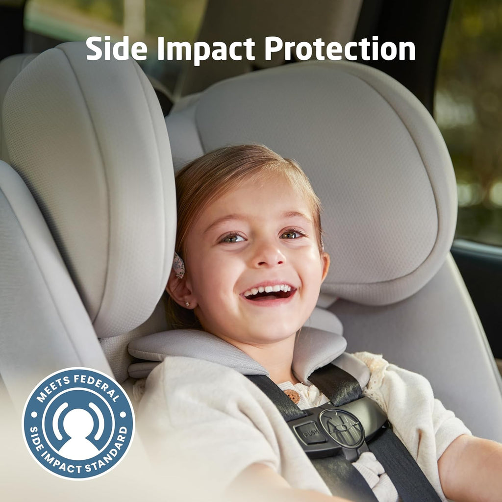 All-in-One Convertible Car Seat, Infant to Toddler Car Seat, Easy-Install Harness, Machine-Washable Cover, 5-100 lbs
