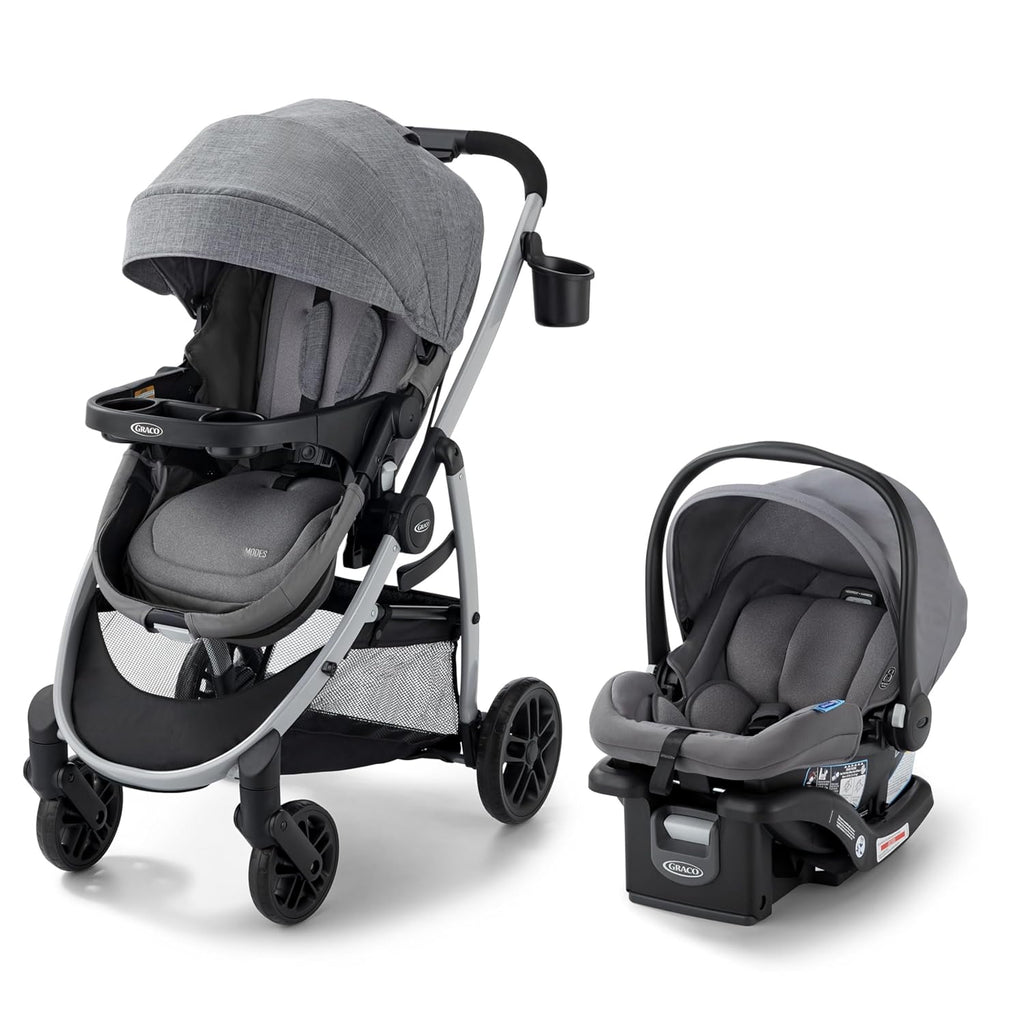 Car Seat and Stroller Combo, Includes SnugRide LX Infant Car Seat and Baby Stroller, 3 Modes: Car Seat Carrier, Pramette, Toddler Stroller