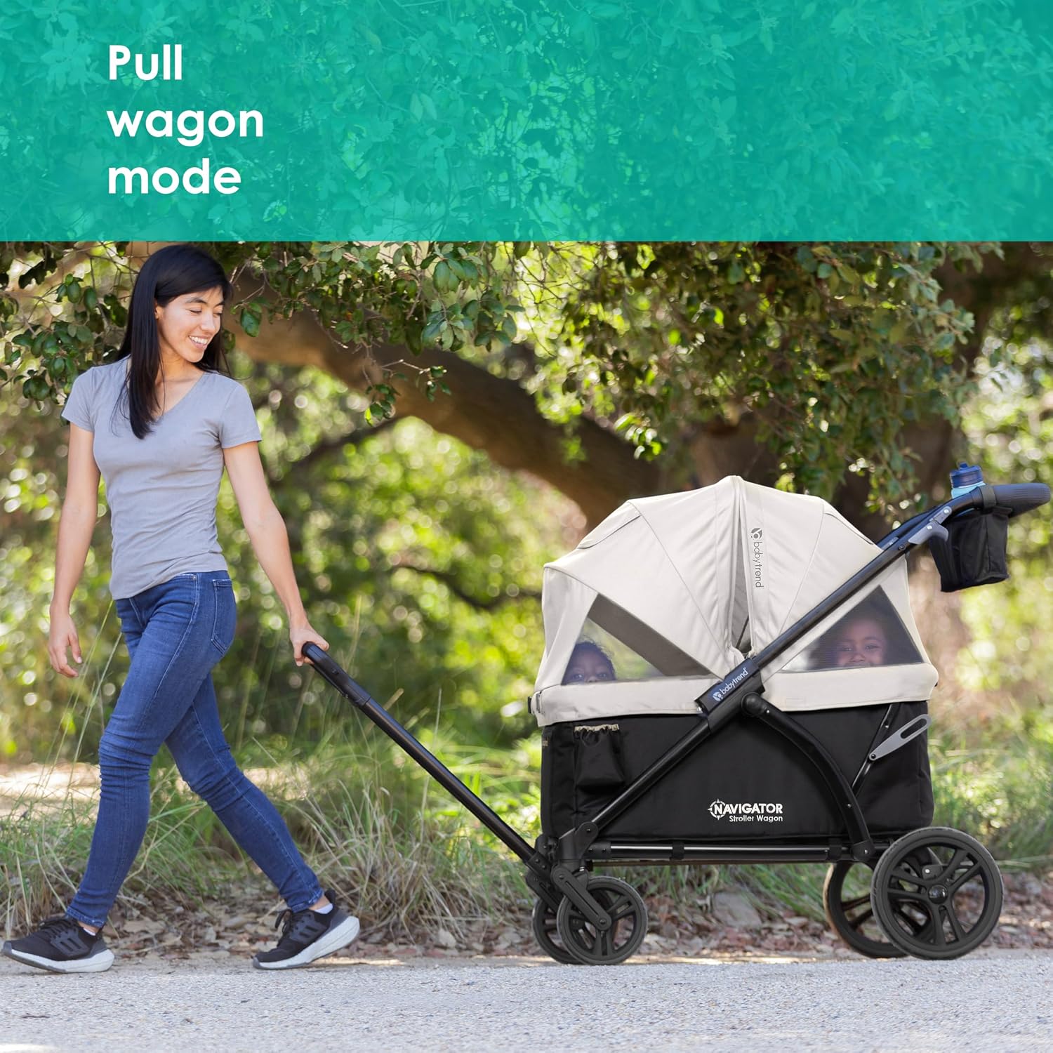Baby Trend Navigator 2-in-1 Stroller Wagon
