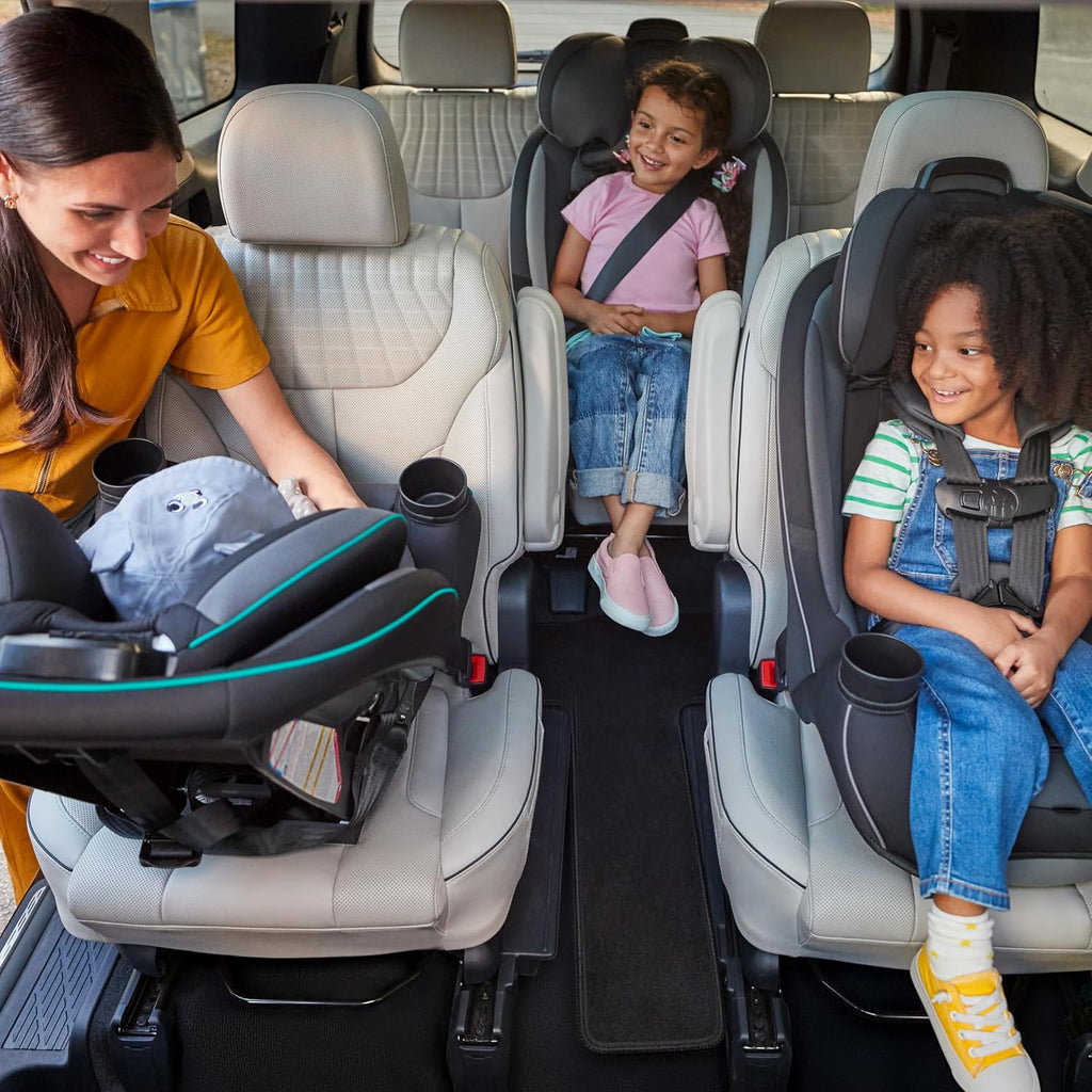 Grow and Go All-in-One Convertible Car Seat, Rear Facing, 5-40 lbs, Forward Facing (30–65 lbs), High Back Booster Seat 40-100 pounds