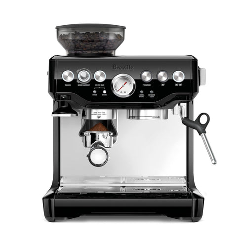 Breville BES880BSS Barista Touch Espresso Machine, Brushed Stainless Steel | Pull barista-quality espresso shots, lattes and cappuccinos at home with semi-automatic coffee maker with built-in grinder