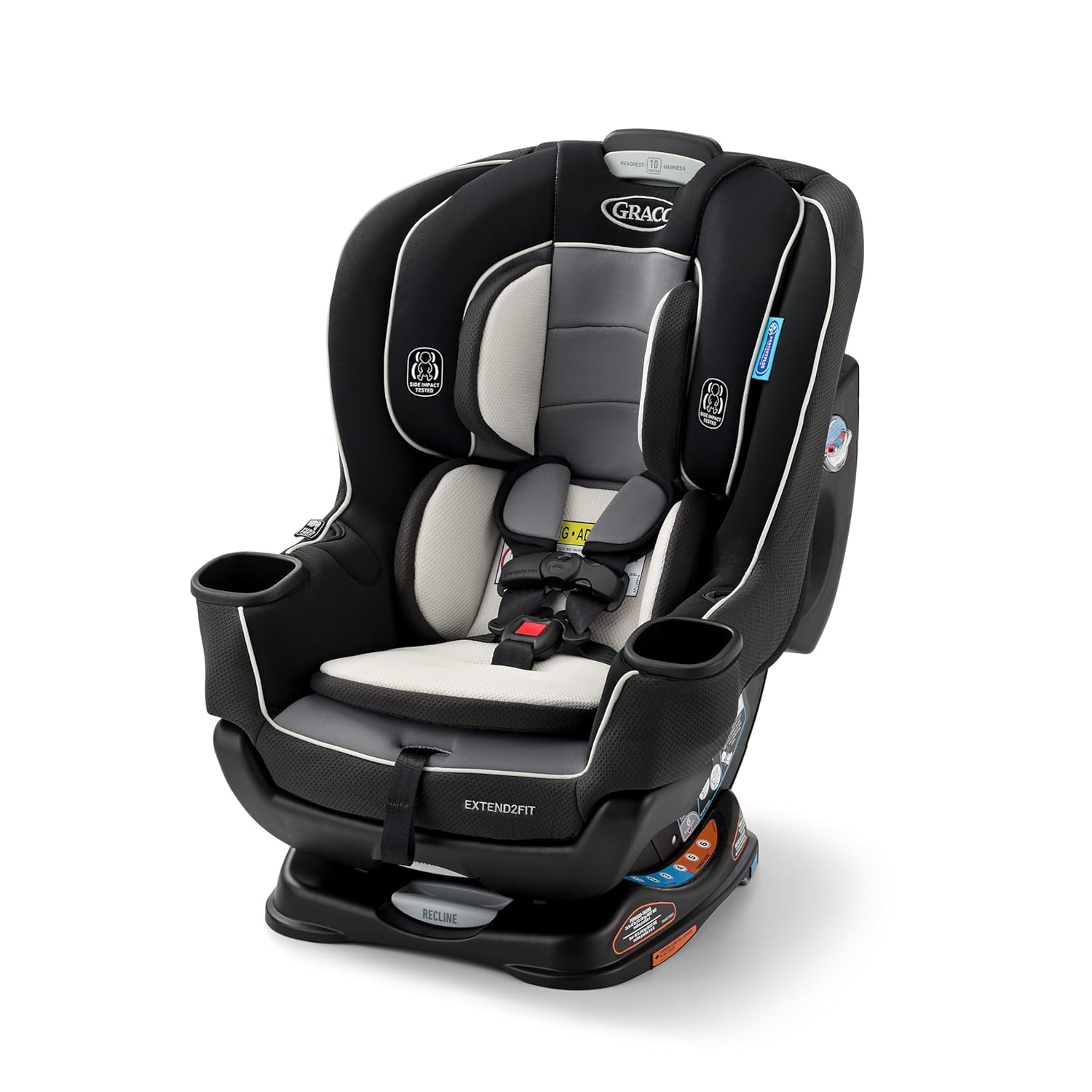 Baby  Car Seat, Rear and Forward Facing Car Seat with Adjustable Extension Panel for Extra Legroom, Great Gift for Baby Shower or Baby Registry