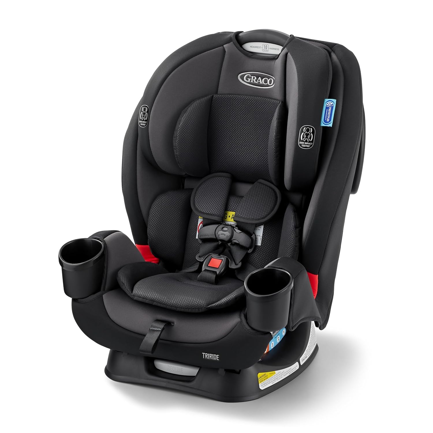 Car Seat - Highback Booster, Forward & Rear Facing Modes, Suitable from Newborn to Preschooler